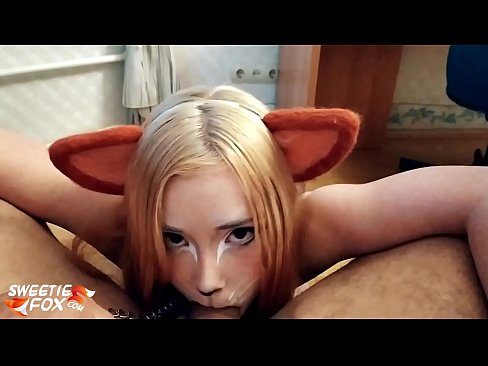 ❤️ Kitsune schluckt Schwanz und Sperma in ihrem Mund Beautiful porn bei de.123sex.ru ☑